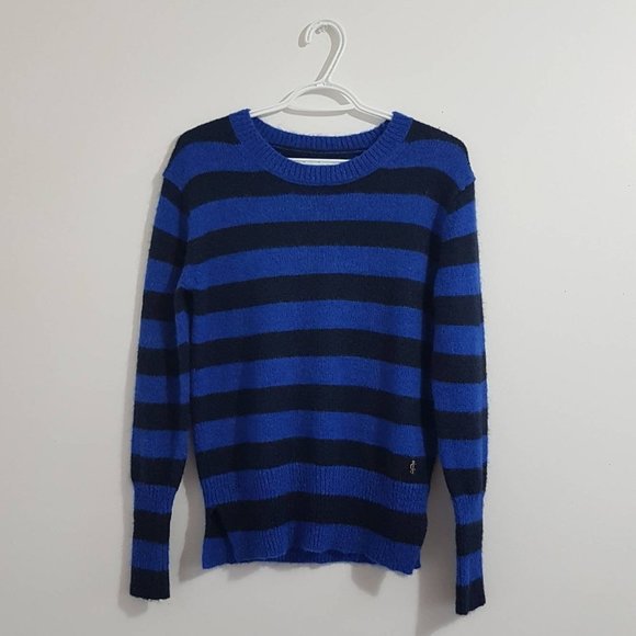 JC Striped Wool Sweater - Picture 1 of 8